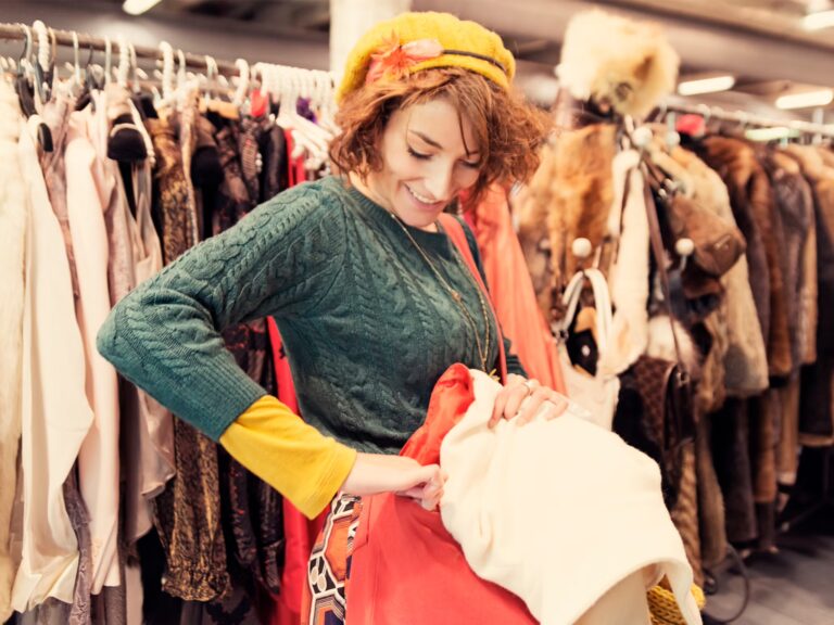 thrift shopping